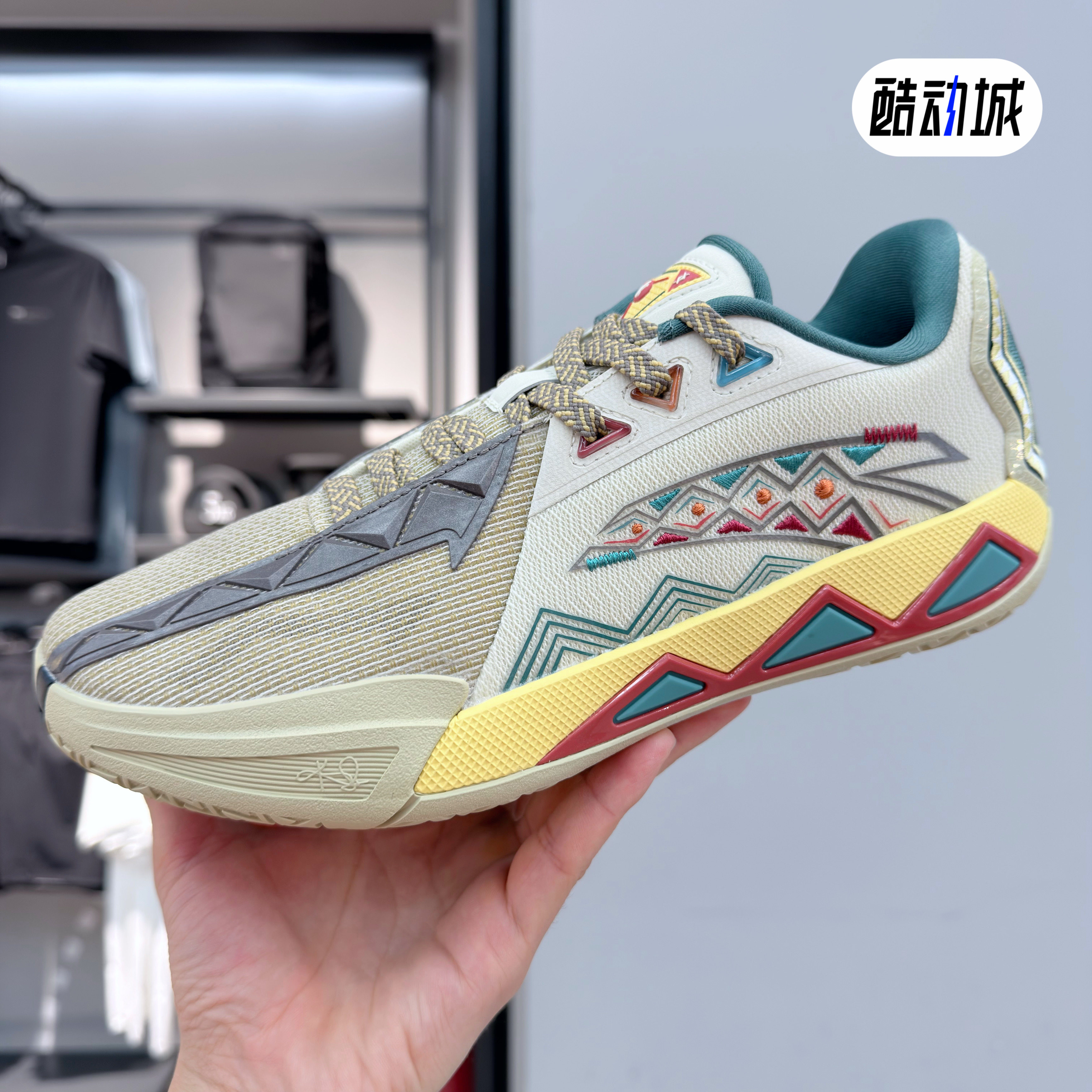 安踏KAI SPEED 3欧文先驱三代防滑减震实战专业低帮运动鞋篮球鞋