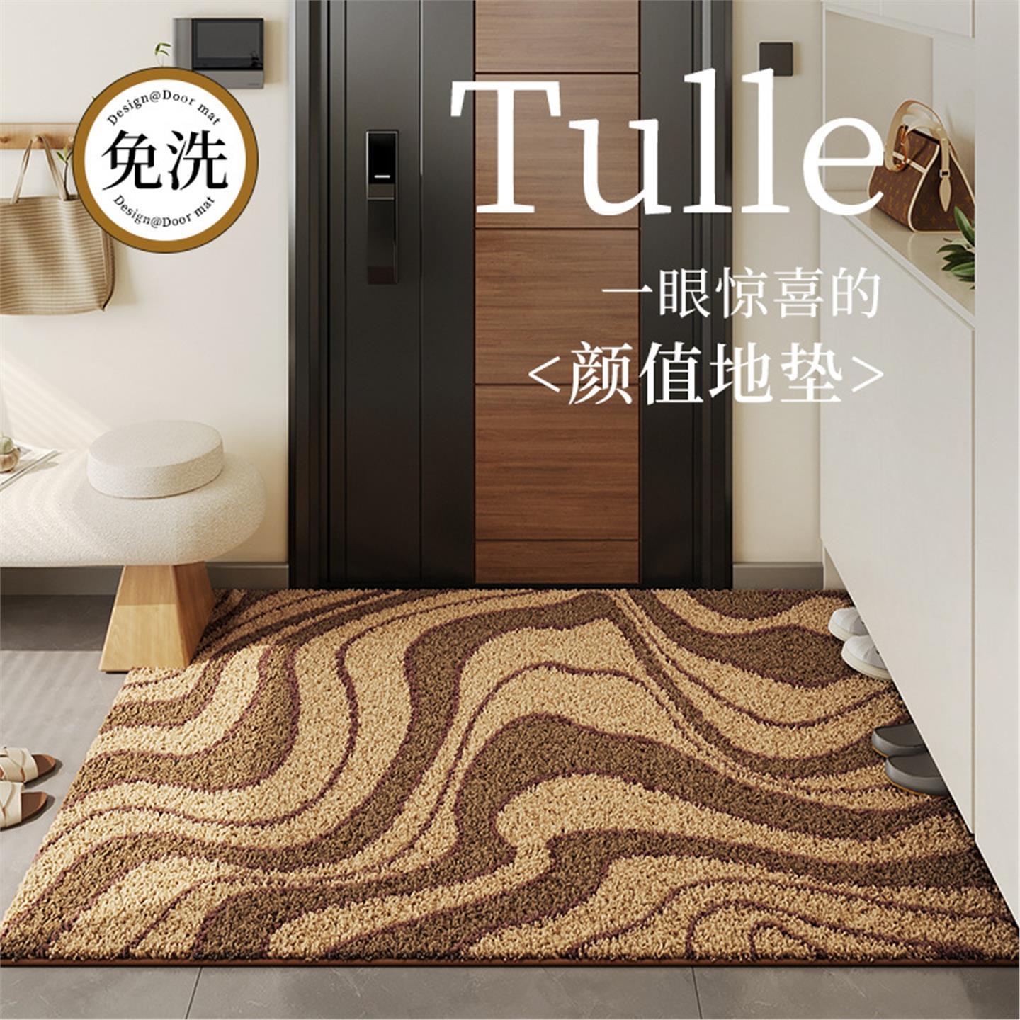 高质量入户门地垫2025新款专用地垫家用脚垫蹭土防灰进门垫子门厅