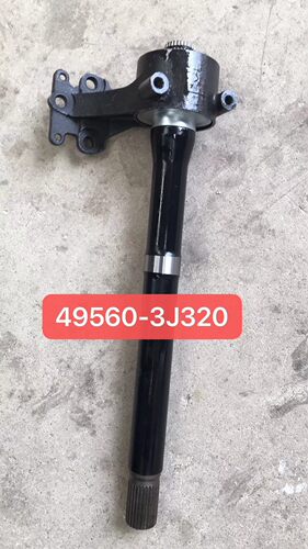 现代维拉克斯3.8右前半轴连接轴中间轴半轴连接杆过桥轴原装进口