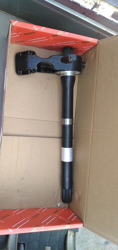 现代IX35自动四驱2.4起亚智跑前半轴中间连接杆 过桥轴过桥轴承