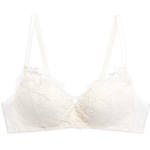 爱慕内衣女红品本命年无钢圈小胸聚拢文胸蕾丝刺绣胸罩AM173191