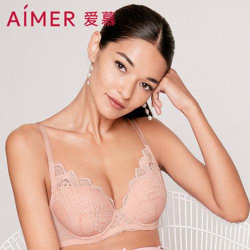 爱慕Aimer在线-心动城堡3/4薄模杯洞洞杯文胸AM116741