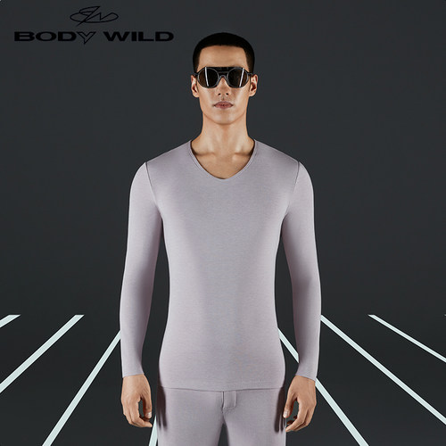 BODYWILD宝迪无痕保暖内衣男上衣青年长袖秋衣上衣保暖衣ZBN72RH2 - 封面