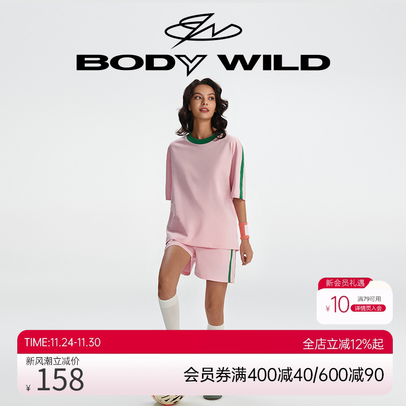 复古五分裤复古运动抽绳五分裤