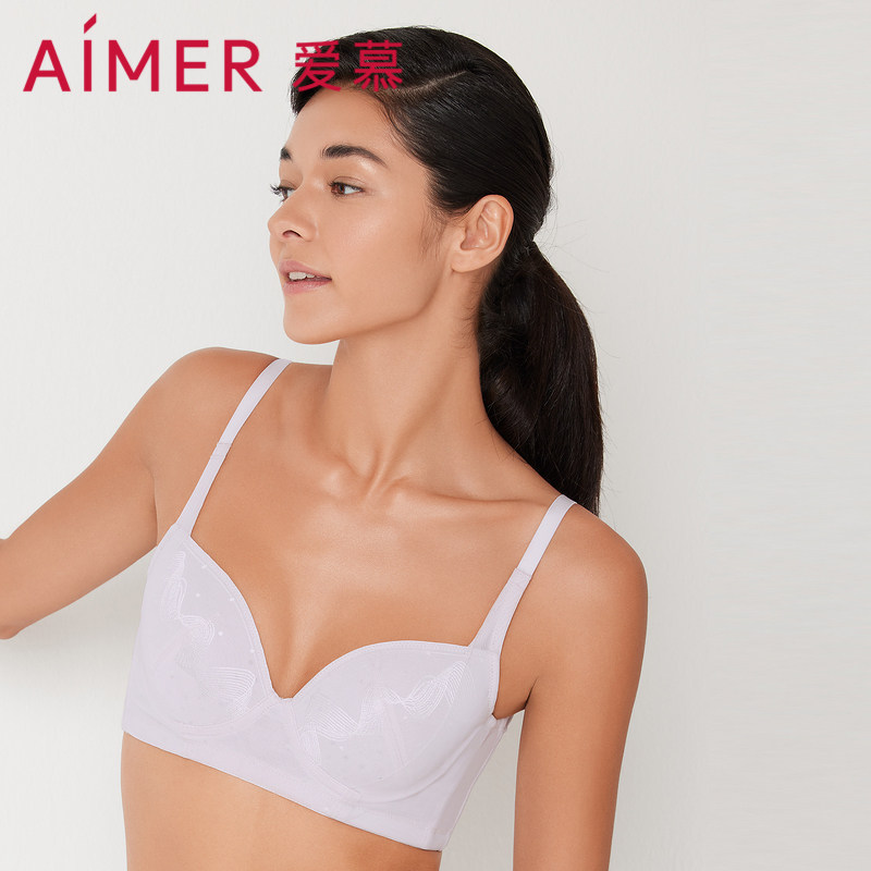 爱慕22SS蔓延3/4薄模杯洞洞文胸AM117081