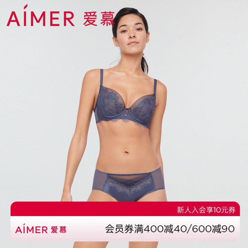 女士内裤爱慕蕾丝透气图片