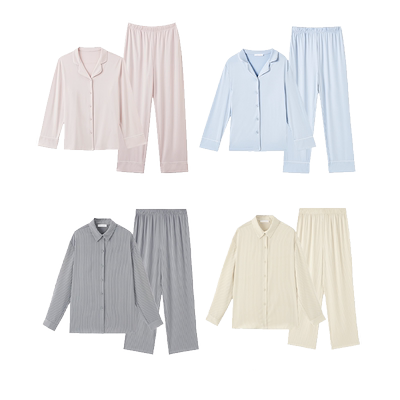 乎兮男女情侣春夏薄款睡衣套装