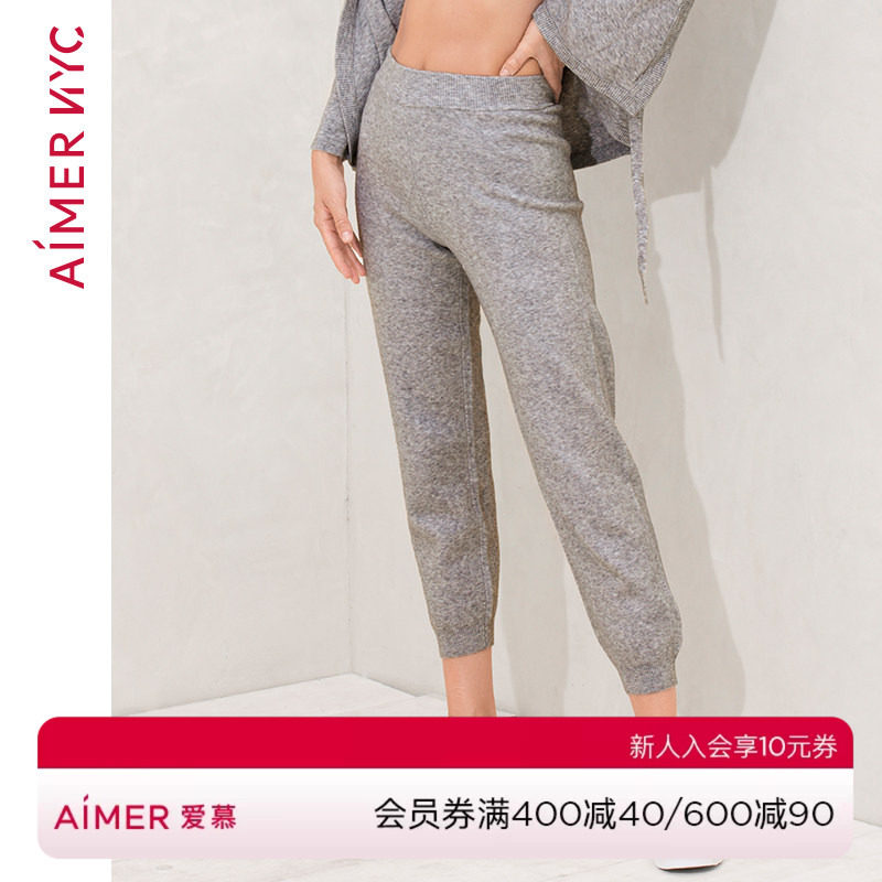 女可外穿睡裤NOMAD诺玛德收口长裤图片