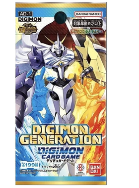 【吹雪】数码宝贝卡牌对战 简体中文 高级补充包 AD-01 [3月28日]
