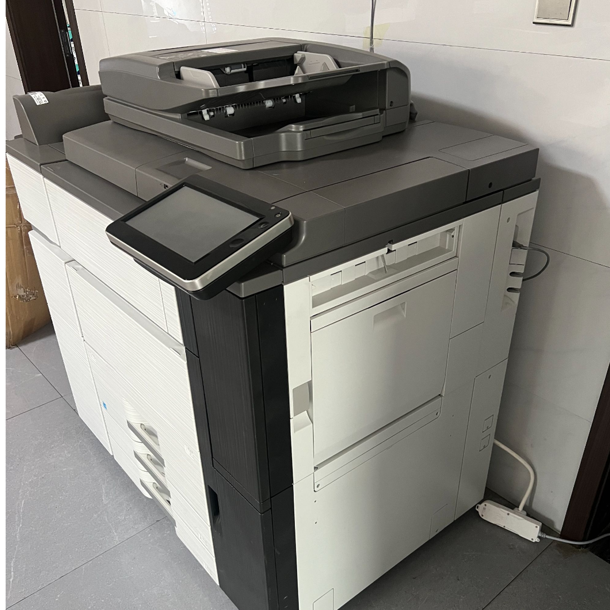 夏普MX-C7580生产型彩机每分钟75页支持a3双面打印复印扫描一体