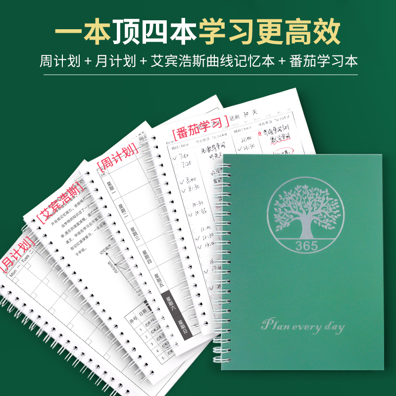艾宾浩斯学习工作计划本自律打卡