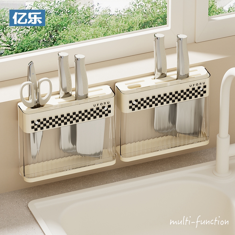 厨房刀架置物架免打孔壁挂