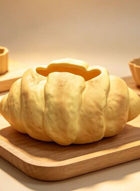 牛角包抽纸盒家用客厅茶几桌卫生纸面纸巾盒餐巾纸抽盒创意解压