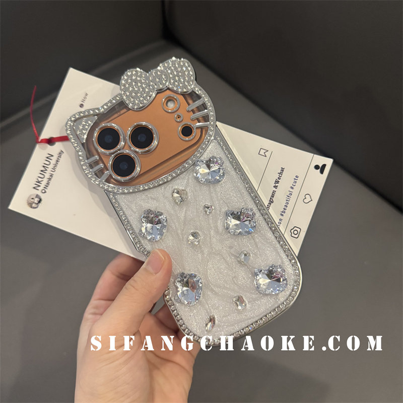 卡通电镀立体创意小猫适用iPhone17ProMax手机壳16/15Pro套简约14Pro壳简约13,3C数码配件,手机保护套/壳,淘宝优惠券,粉丝福利购,淘宝优惠卷