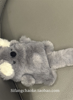 早秋毛绒可爱灰色适用airpods Pro耳机套苹果1/2代硅胶3代个性百搭男女简约