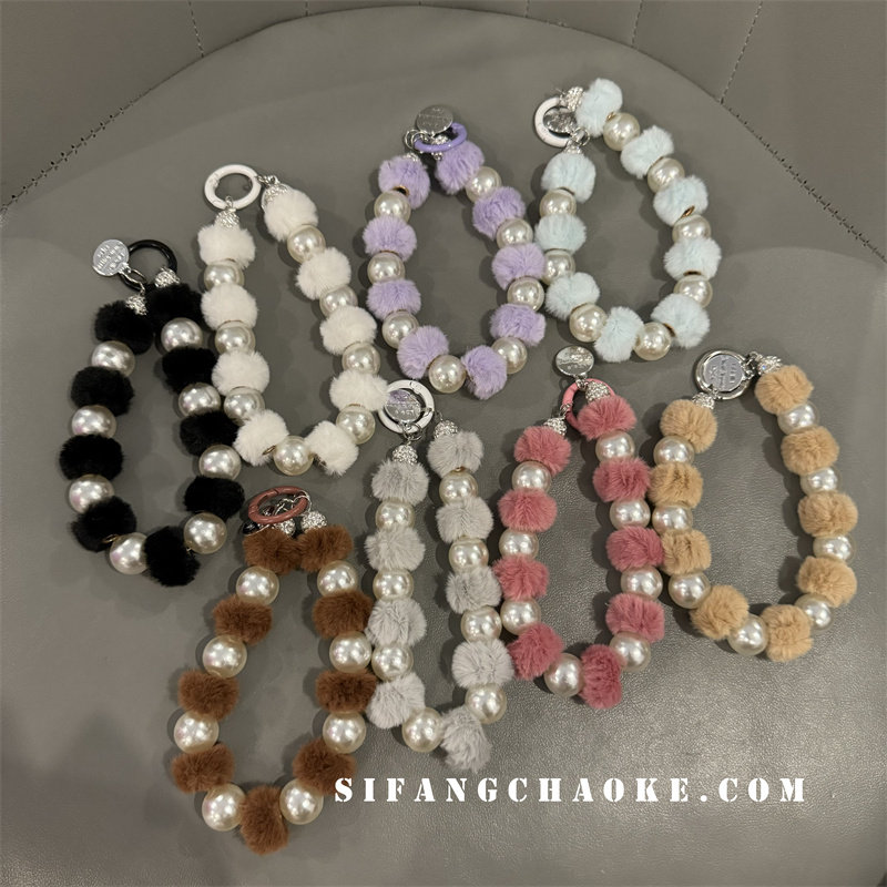 私房潮壳铺手链个性毛绒创意