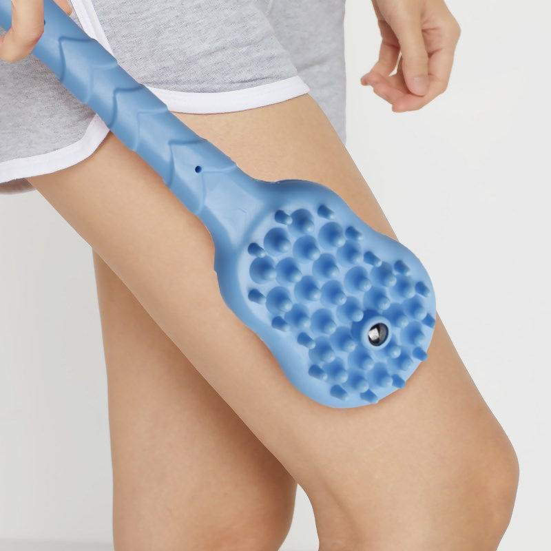 【送人体经络图 可伸缩痒痒挠】养生经络拍痧板拍打棒按摩捶加长