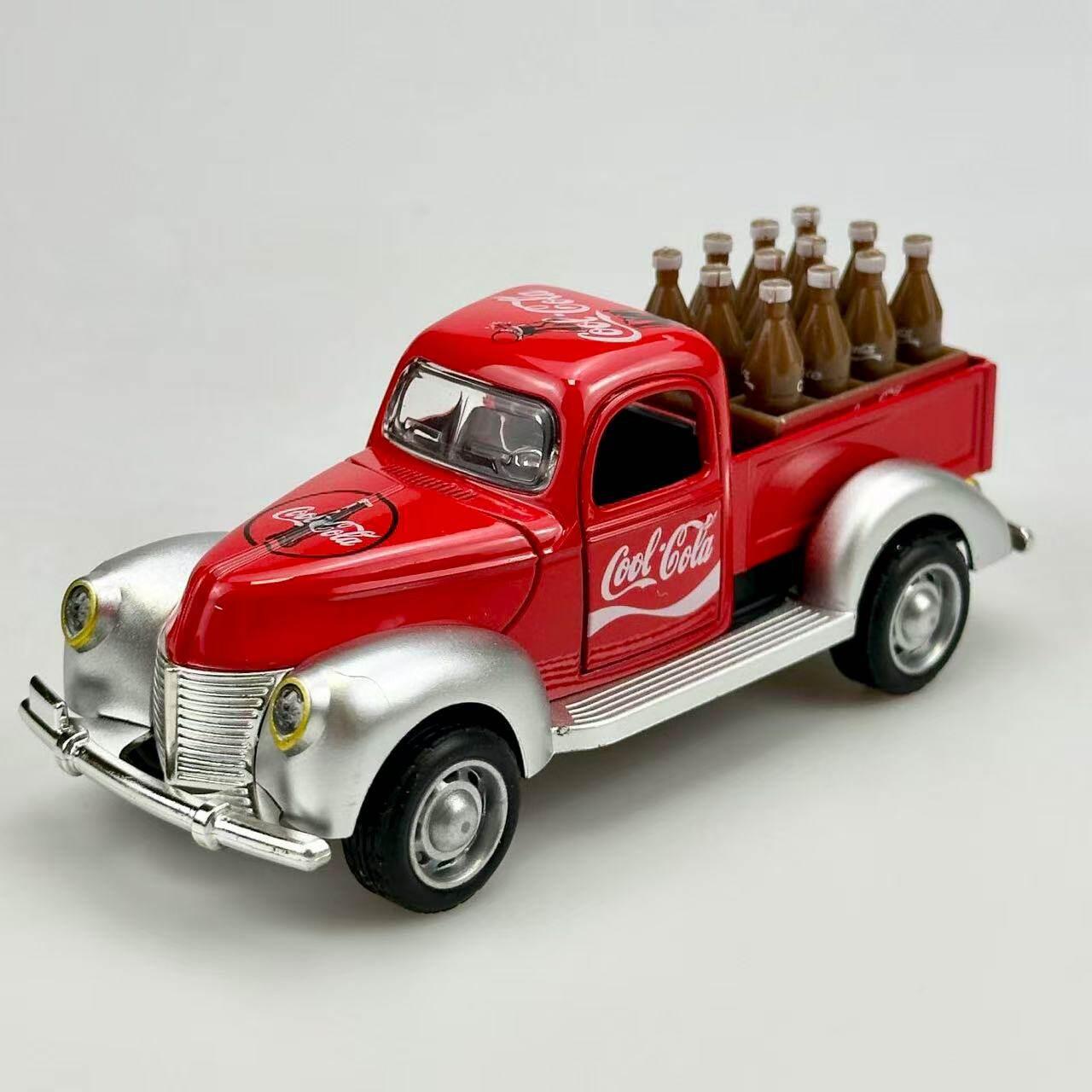 仿真复古老爷车合金皮卡玩具模型