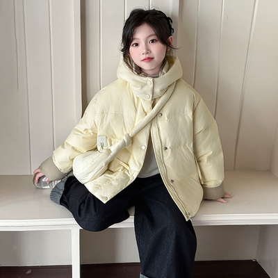 女童超好看羽绒棉服冬季加厚棉衣