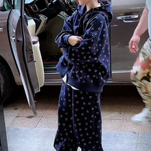 秋季女童运动套装2025新款儿童秋装休闲衣服女大童韩系搭配一整套