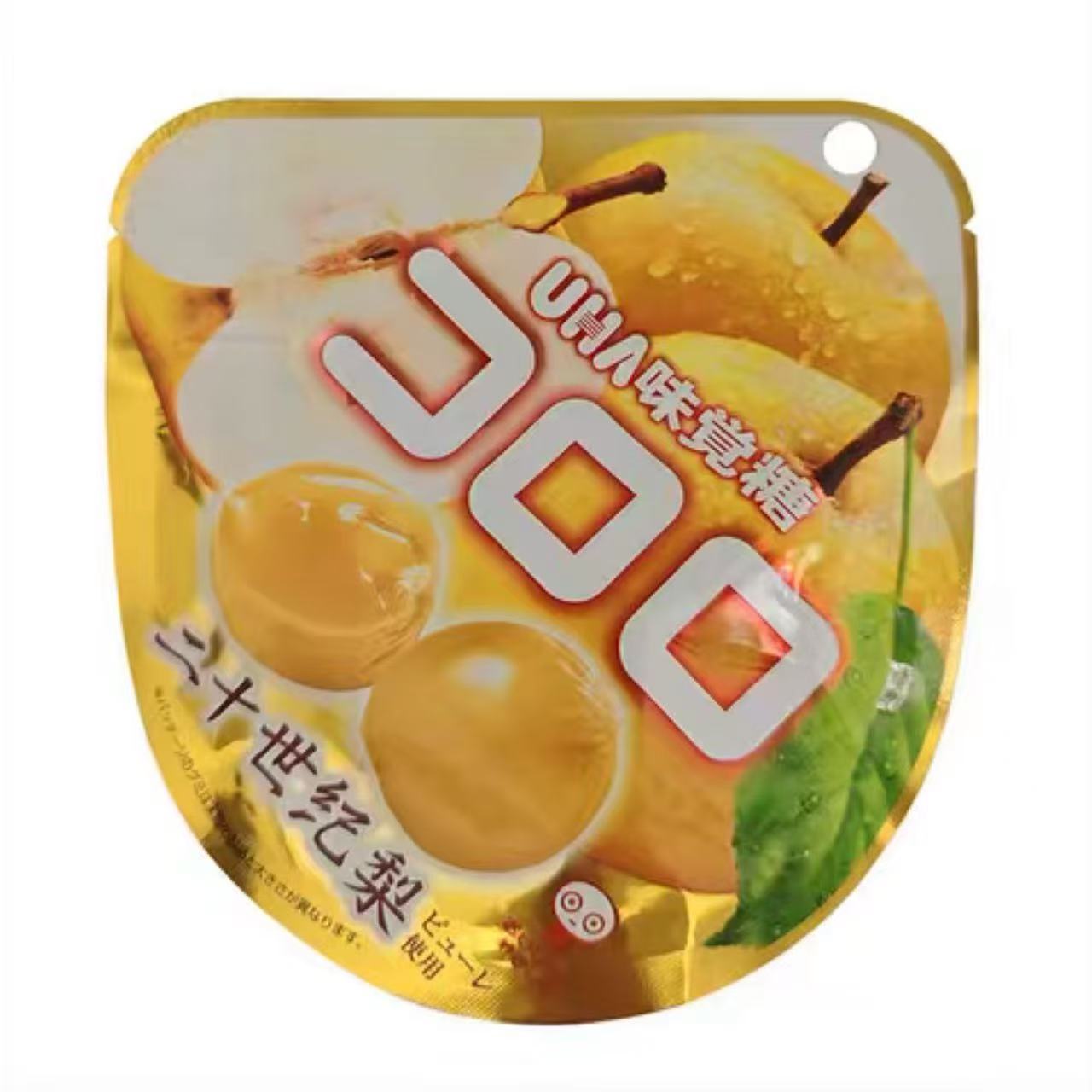 26/2/23 临期 日本UHA味觉糖20世纪梨【降火】44g 果汁软糖零食