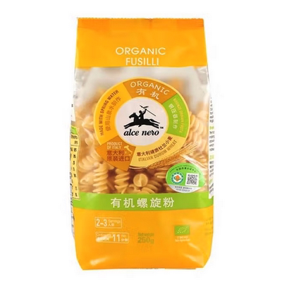 26/1/12 临期 意大利有机尼奥意大利面 螺旋面250g 动物形意面