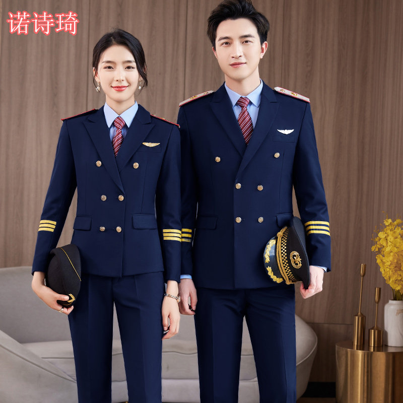 新款男女士职业西装套装军鼓队迎宾服乐队演出制服保安空乘工作服