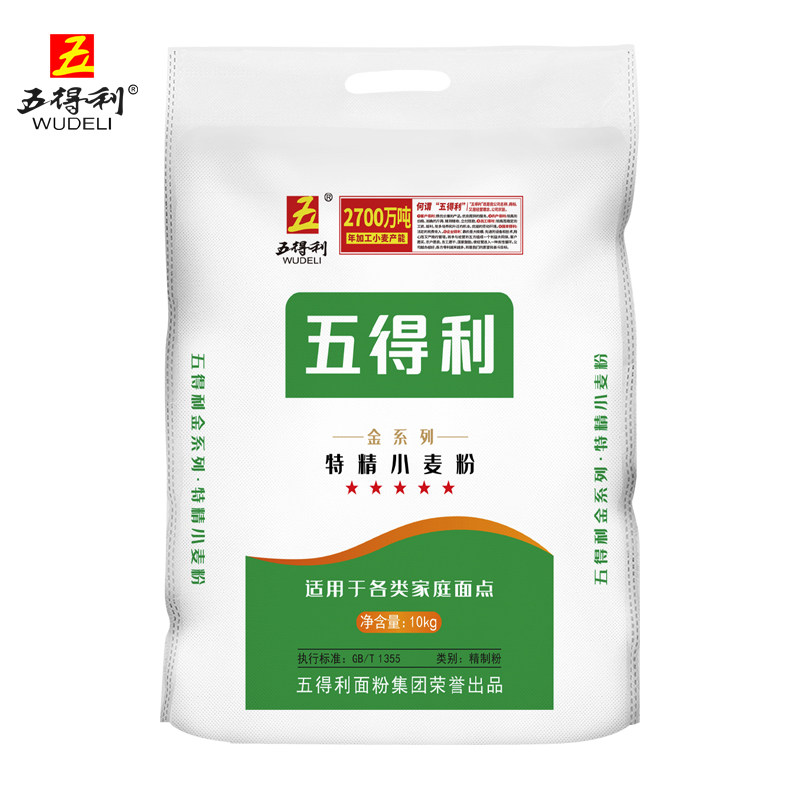 五得利面粉金特精10kg小麦粉图片