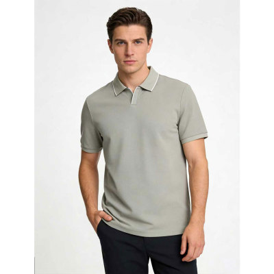 Degre Zero【3A抗菌】男士凉感POLO衫短袖夏季透气百搭上衣纯色