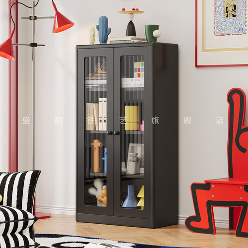 新款圆角设计钢制无甲醛儿童书柜