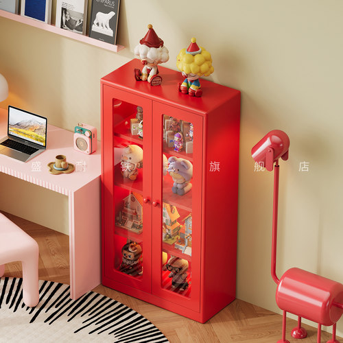 书本收纳架家用儿童手办柜谷子柜