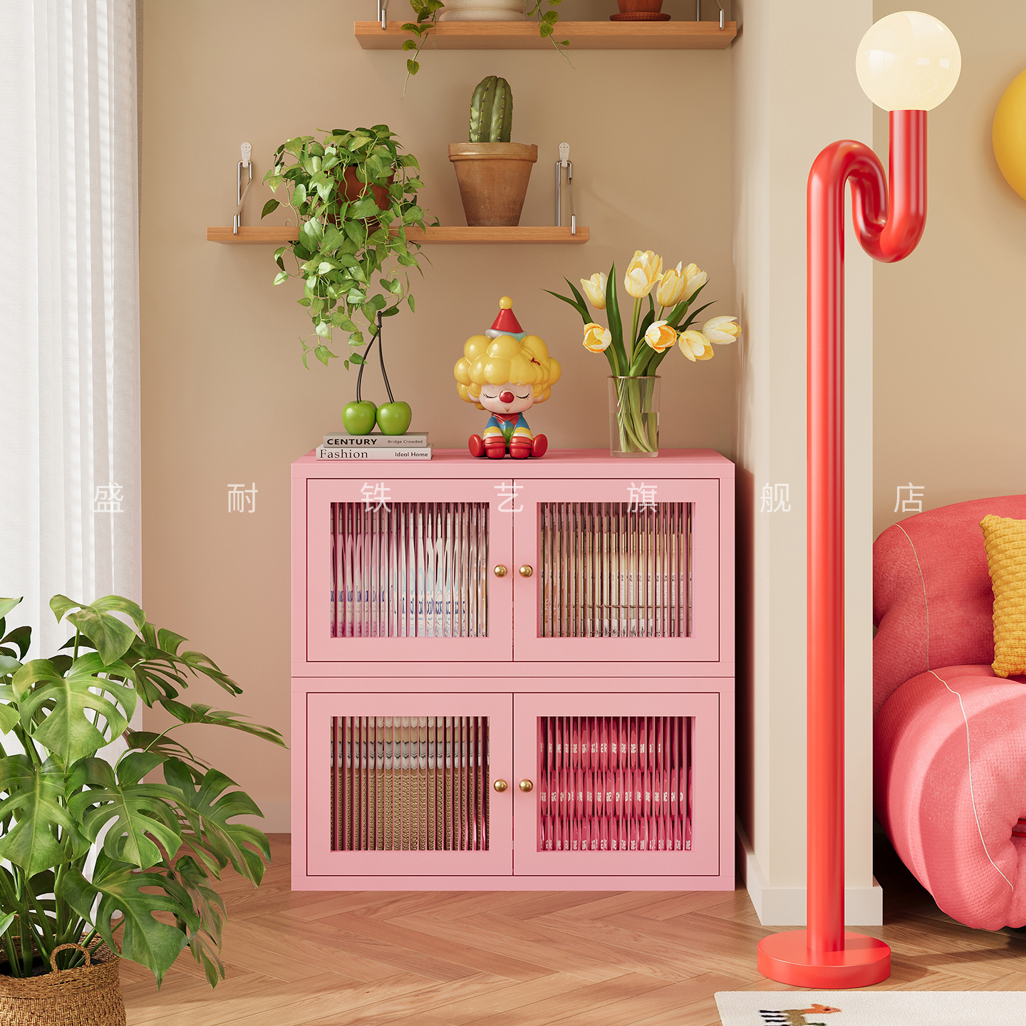 阳台收纳柜防水防晒室外大容量柜