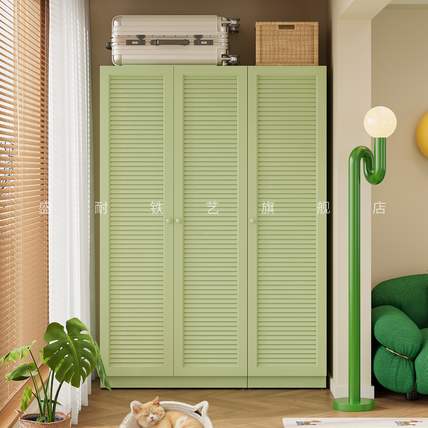 阳台收纳置物柜防潮户外多功能柜