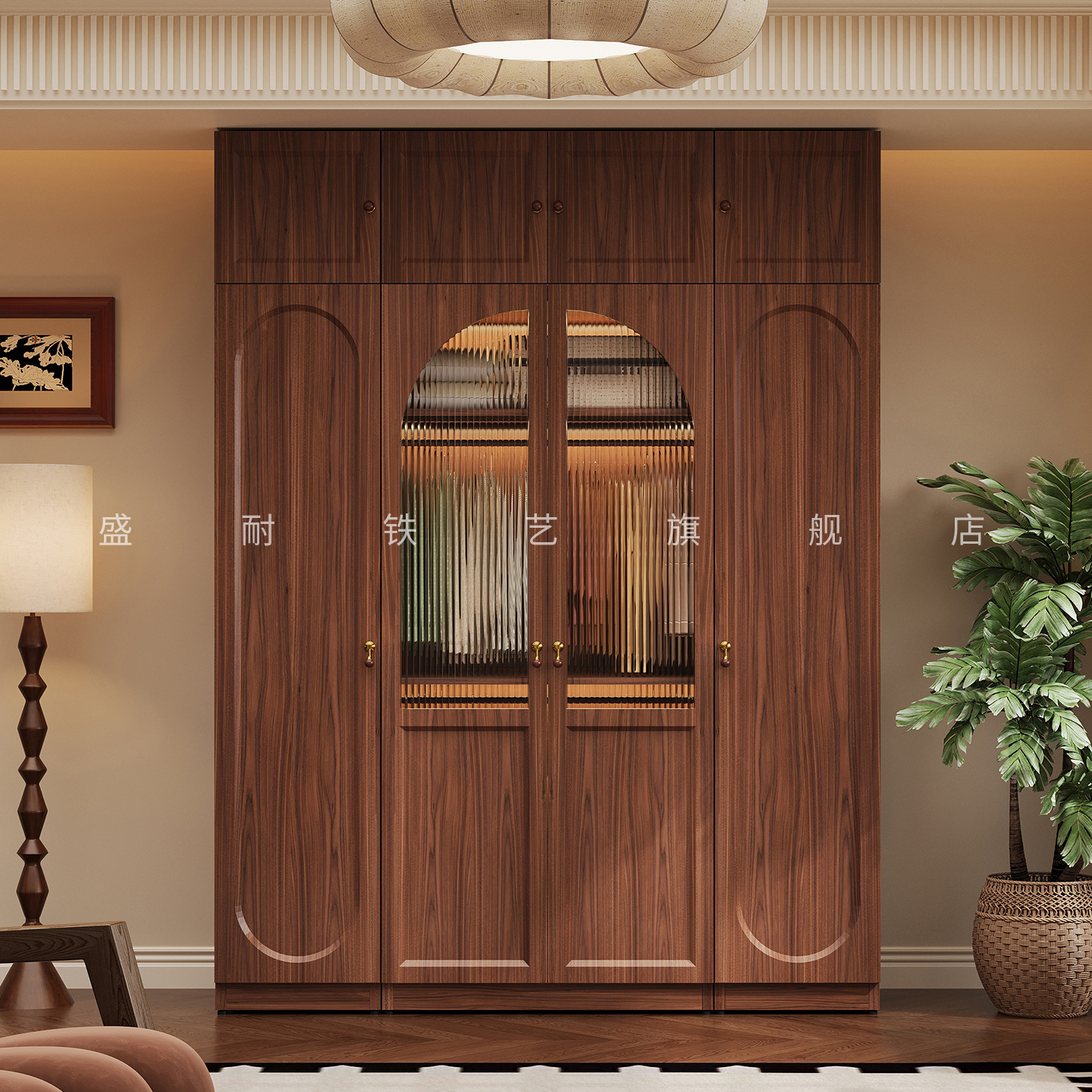 2.4米高组合家用卧室大衣橱