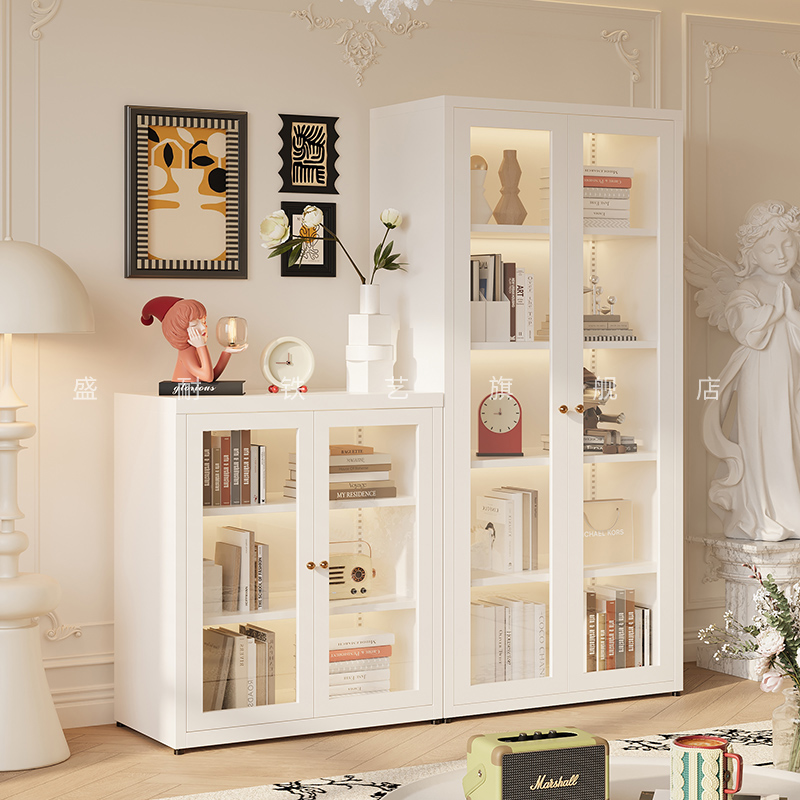 盛耐铁艺简约现代矮书柜书架