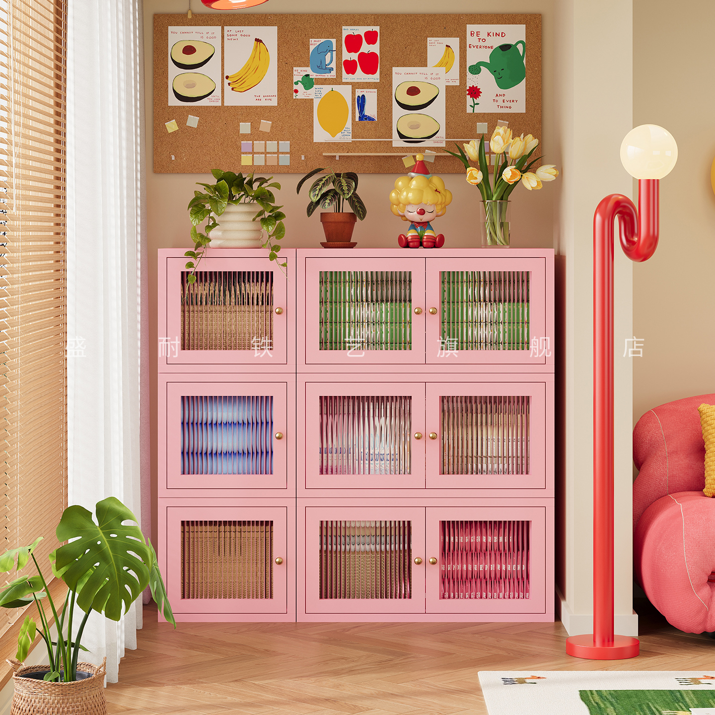 阳台收纳柜防水防晒室外大容量柜