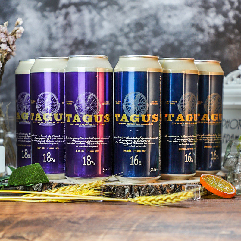 6罐装精酿啤酒组合西班牙进口tagus泰谷16度烈性高度啤酒500ml