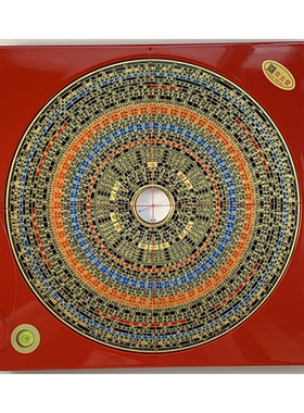 京津日星堂罗盘罗经黄铜台湾