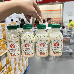 苏州开市客购木兰茶语茉莉鲜奶绿350ml*8瓶冷藏生鲜牛乳原味奶茶