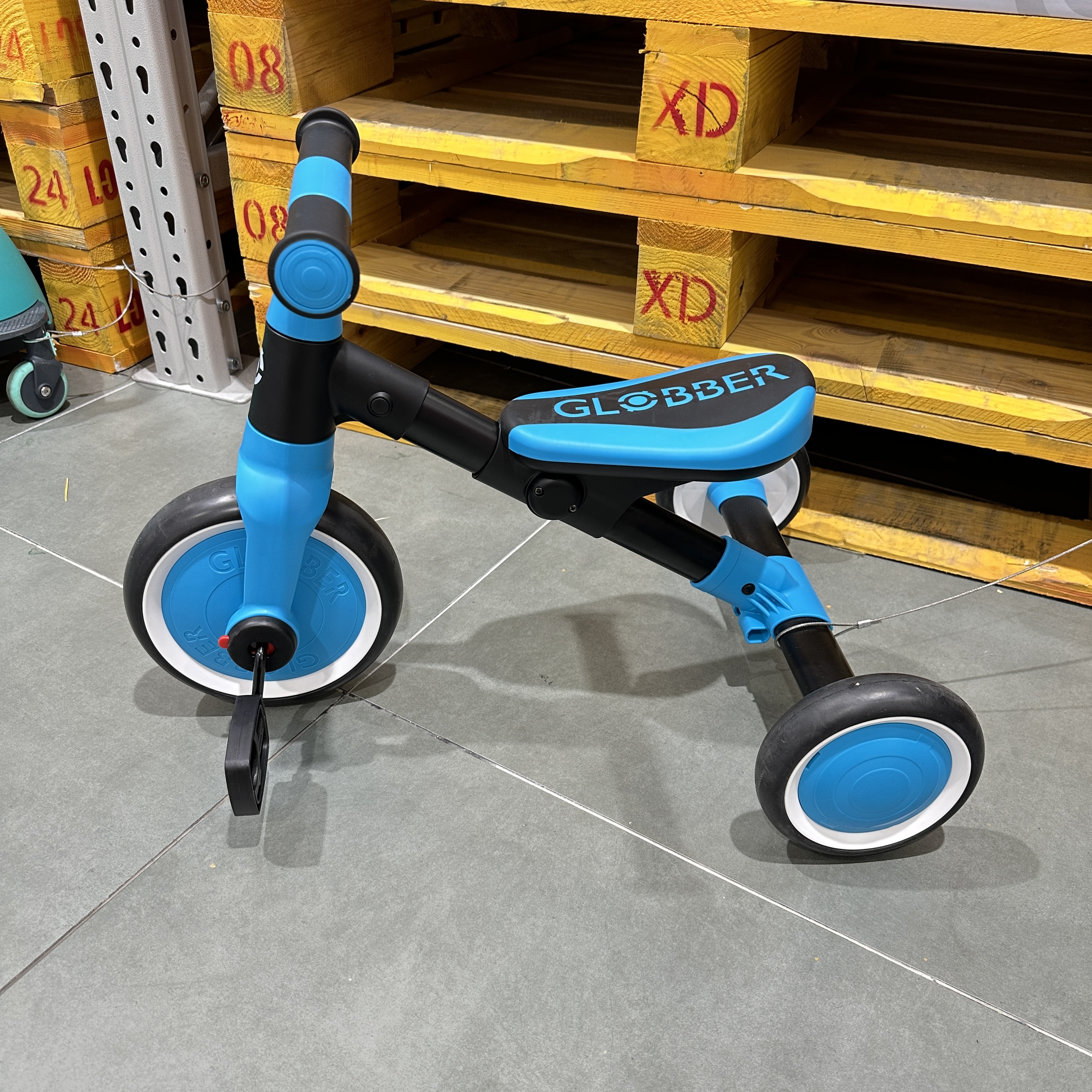 M店Globber高乐宝儿童滑行平衡车学步车1-3岁宝宝溜溜车送礼礼物