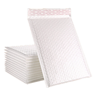 加厚气泡膜信封袋白色珠光膜打包气泡袋快递防震摔防水泡沫袋批发