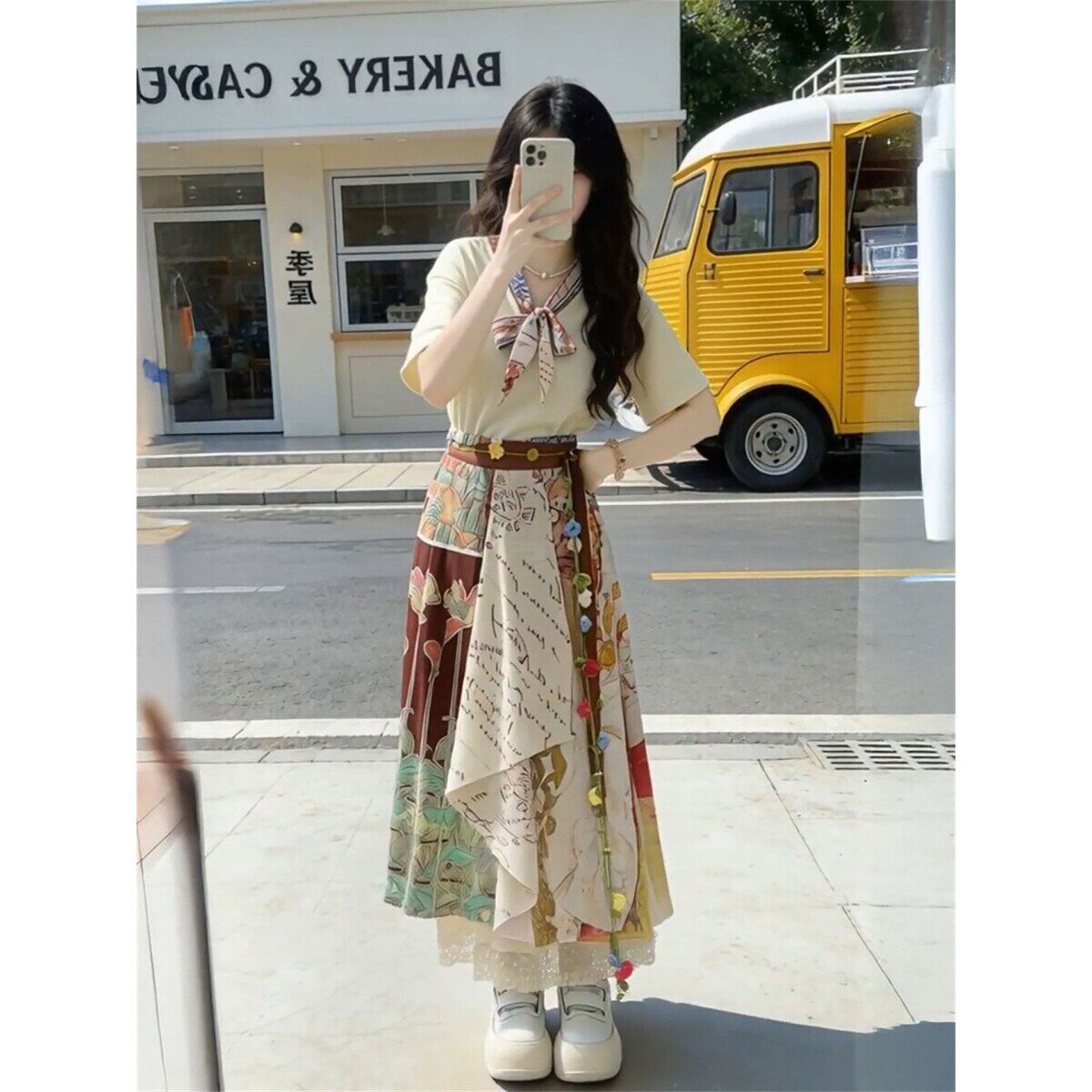 新款艺术感油画不规则长