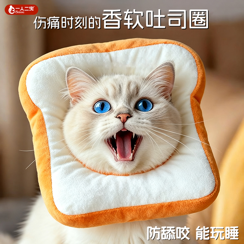 【柔软超舒适】伊丽莎白圈猫项圈