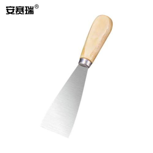 安赛瑞木柄油灰刀铲刀腻子刀小铲子2寸2443112把/包