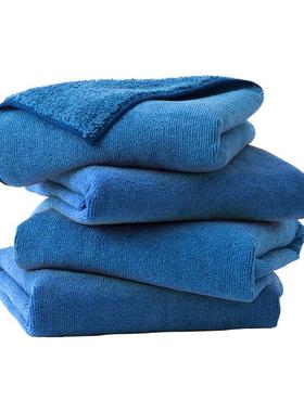 科力邦(Kelibang)毛巾清洁抹布擦玻璃清洁布KB800130*60cm蓝色(片