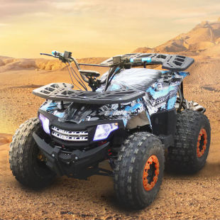 山顶洞人沙滩车四轮越野山地摩托车电动车全地形车成人娱乐车场地