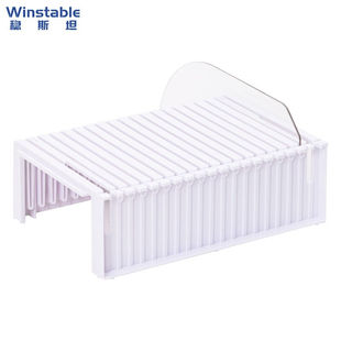 稳斯坦W5996冷风柜商品陈列垫板超市卖场生鲜熟食存放U型陈列槽白