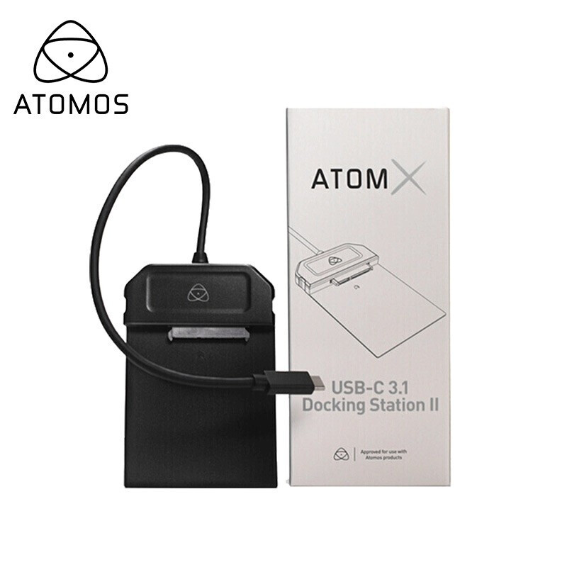 ATOMOS阿童木记录仪硬盘坞站 适用忍者NINJA V将军烈焰SHOGUN 7 S 3C数码配件 摄像机配件 原图主图