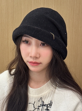 帽子女士精致洋气保暖冬季时尚