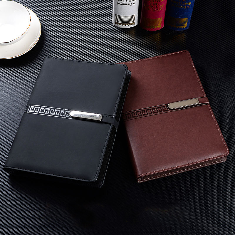 calocaa仿皮活页笔记本A5计划本